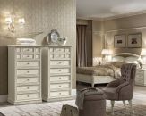 Comoda 7 sertare Nostalgia bianco antico